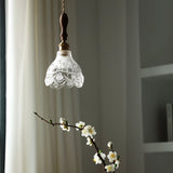 Tyalez Vintage Small Glass Pendant Lighting For Bedroom