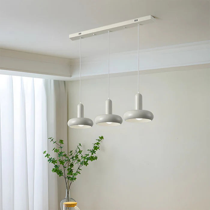 Bauhaus Style Creamy Pendant Light