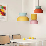 Tyalez Nordic Simple Macaron Acrylic Chandelier