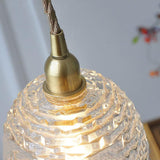 Tyalez Contemporary Glass Pendant Lights For Bedroom