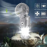 💥Hot Sale🌟Portable LED Camping Lantern With Fan