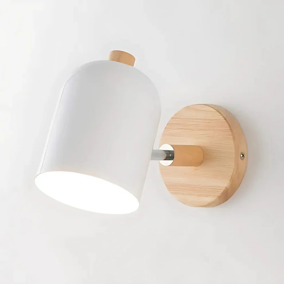 Macaron Wooden Wall Lamp