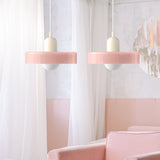 Tyalez 2 Heads Modern Bauhaus Glass Pendant Light