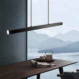 Tyalez Minimalist One-line Long LED Dining Room Pendant Lights