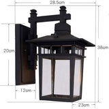 Tyalez IP44 Rustic Vintage Aluminum Outdoor Wall Lights