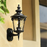 Tyalez Vintage Design Glass Outdoor Wall Light