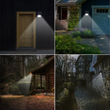 Tyalez 4pcs Solar Outdoor Wall Lights