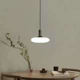 Nordic Minimalist Cream Glass Chandelier – Modern Bedroom Lamp