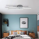 Tyalez Creativity Design Parallel lines LED Bedroom Ceiling Light