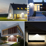 Tyalez 4pcs Solar Outdoor Wall Lights