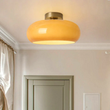 Tyalez Vintage Gold Glass Pendant Ceiling Lights