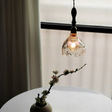 Tyalez Vintage Small Glass Pendant Lighting For Bedroom