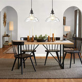 Industrial Retro Style Glass Chandelier