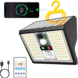 Tyalez Outdoor Solar Lights ,Solar Wall Lamp with Three-Setting Lighting Modes