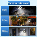 Tyalez Outdoor Solar Lights ,Solar Wall Lamp with Three-Setting Lighting Modes