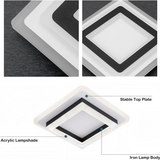 Tyalez Mini Art Deco Hallway LED Ceiling Lamp