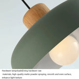 Scandinavian Color Pop Round Aluminum Pendant Lamp