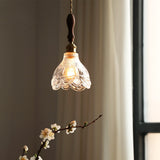 Tyalez Vintage Small Glass Pendant Lighting For Bedroom