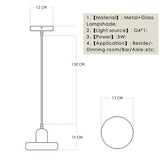 Simplistic Danish Design Morandi Pendant Light
