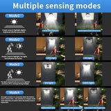Tyalez Outdoor Solar Lights ,Solar Wall Lamp with Three-Setting Lighting Modes