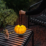Vintage Pumpkin Resin Lamp