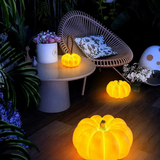 Vintage Pumpkin Resin Lamp