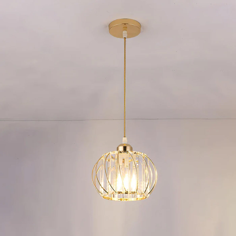 Tyalez Nordic Simple Globular Glass Hallway Pendant Lighting