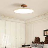 Adjustable LED Ceiling Light with Simple Acrylic Design for Bedroom