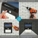 Tyalez 4pcs Solar Outdoor Wall Lights