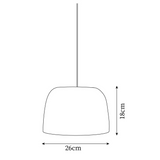 Retro Italian Nordic American chandelier