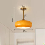 Tyalez Vintage Gold Glass Pendant Ceiling Lights