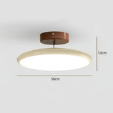 Adjustable LED Ceiling Light with Simple Acrylic Design for Bedroom