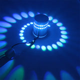 Tyalez Stylish Indoor Spiral Aluminum RGB LED Wall Lights For Living Room