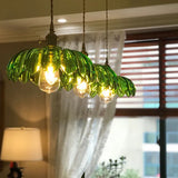 Tyalez Chic Glass Flower Pendant Lamp