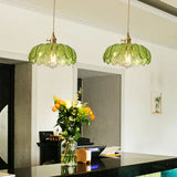 Tyalez Chic Glass Flower Pendant Lamp