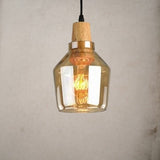 Tyalez Antique Glass Coated Wood Pendant Lights