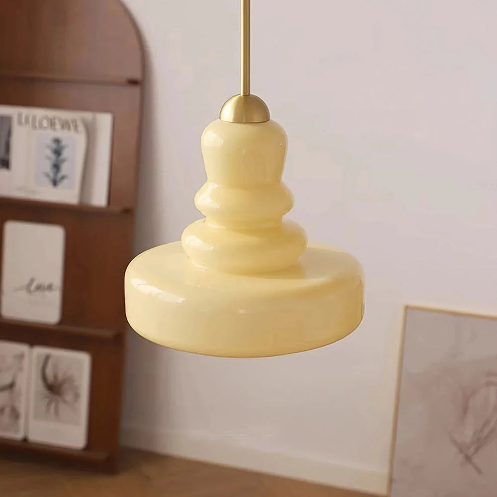 Tyalez French Colorful Gourd Chandelier