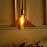Retro Brown Glass Pendant Light – Single Head