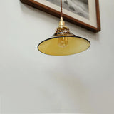 Retro Brown Glass Pendant Light – Single Head