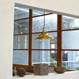Retro Brown Glass Pendant Light – Single Head