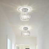 Tyalez Nordic Simple Globular Glass Hallway Pendant Lighting