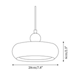 Memphis Bedroom Kitchen Glass Chandelier