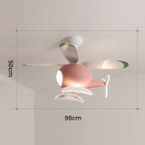 Tyalez Creative Flying Machine Ceiling Fans with LED Lights