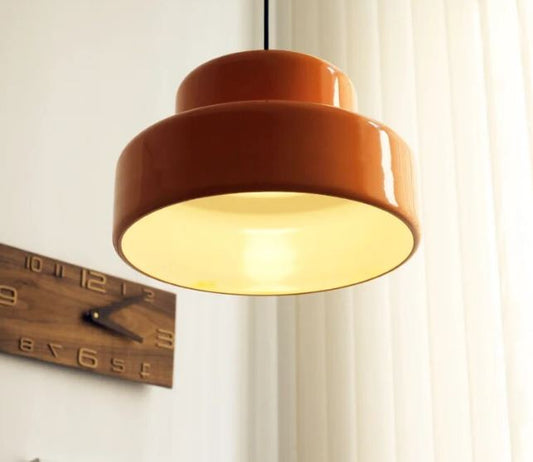 Tyalez Nordic Vintage Orange Ceiling Pendant Light