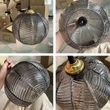 Tyalez Contemporary Glass Patterned Pendant Lights