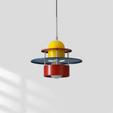 Modern Memphis-Inspired Color Pendant Lamp