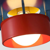 Modern Memphis-Inspired Color Pendant Lamp