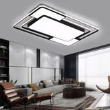 Tyalez Modern Simple Square Shape LED Flush Mount Ceiling Light