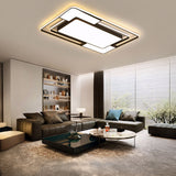 Tyalez Modern Simple Square Shape LED Flush Mount Ceiling Light