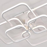 Tyalez Nordic Creativity Multi-square Living Room LED Ceiling Light